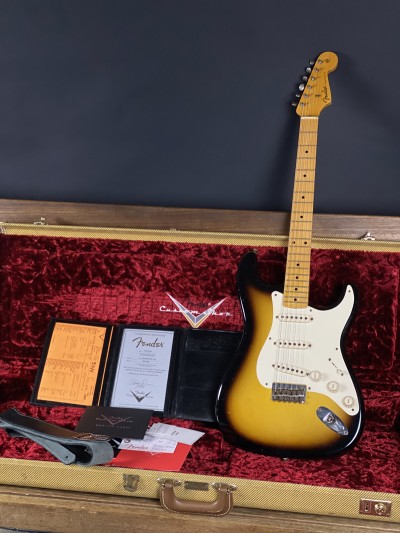 Fender 2020 Custom Shop 57 Stratocaster Journeyman Relic Hardtail Two Color Sunburst